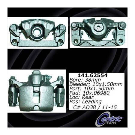 Centric Posi Quiet Loaded Caliper , Posi Quiet 142.62554
